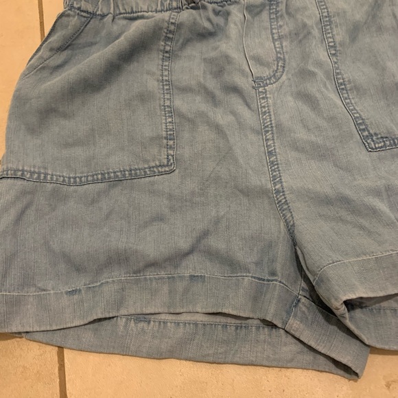 Velvet Heart | Blue drawl string baggy short size large - Picture 3 of 6